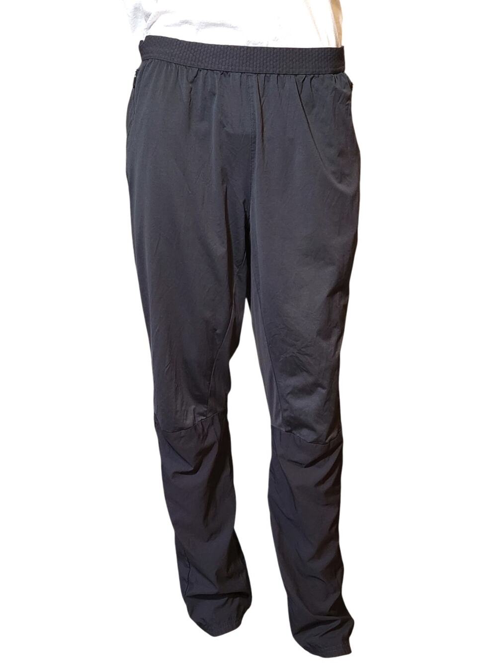 adidas Adizero Men's Size XL Running Tight Track Pants GRAY BQ5083 Zip pockets